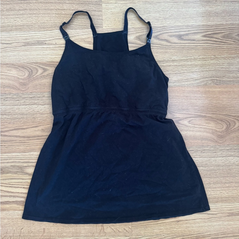 Amazon Women's Nursing Tank Tops - Black, Gray, and Green - 3 Pack - Picture 8 of 9